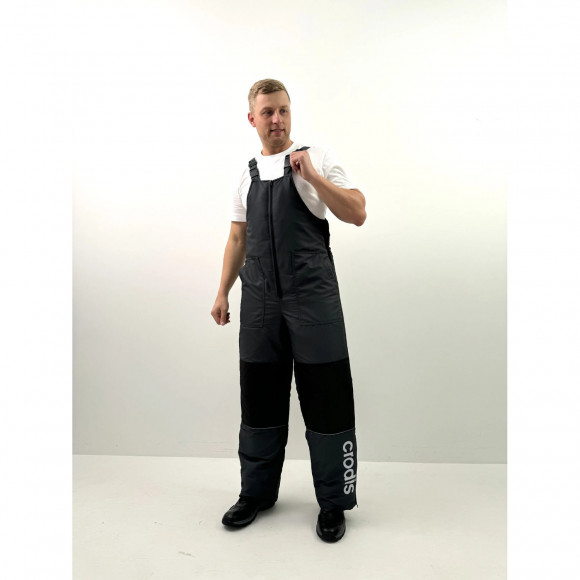 Костюм - поплавок зимний -40'С Crodis Корсар ткань мембрана цвет серый/черный