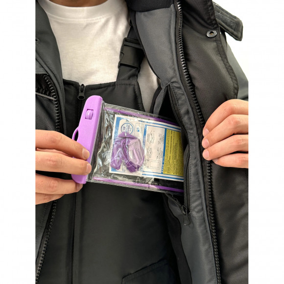 Костюм - поплавок зимний -40'С Crodis Корсар ткань мембрана цвет серый/черный