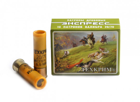 Патрон Техкрим Экспресс 20/70, картечь
