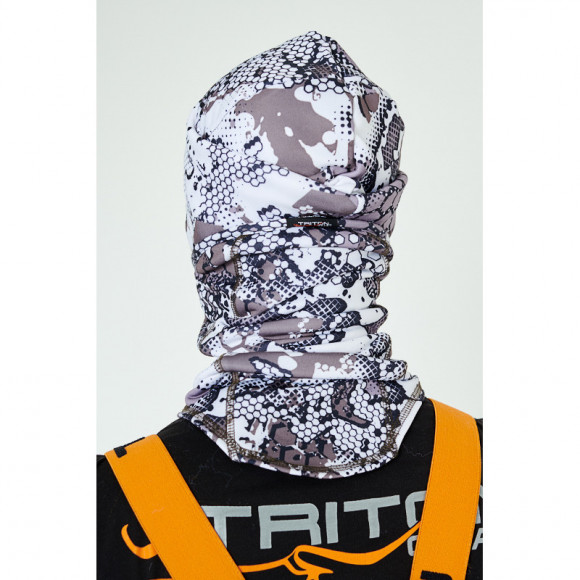 Балаклава TritonGear Термокрафт (Interlock+флис / Белый)