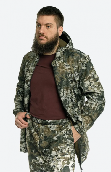 Костюм демисезонный FantomForce FORESTER ткань Dewspo fleece принт 128-7