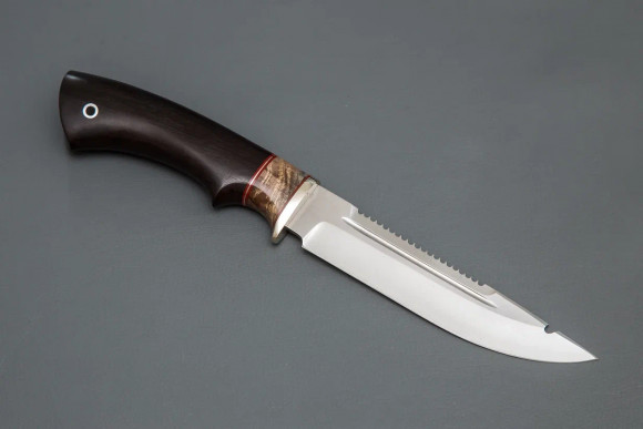 Нож ИП Семин Щука сталь VG-10 рукоять карельская берёза