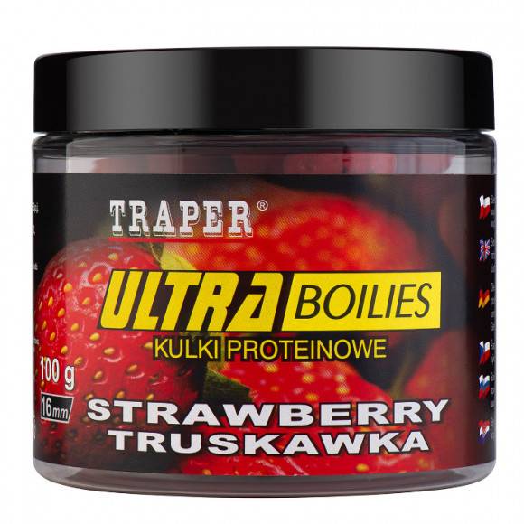 Бойлы Traper Ultra 16мм 100г Бойлы Traper Ultra 16мм 100г