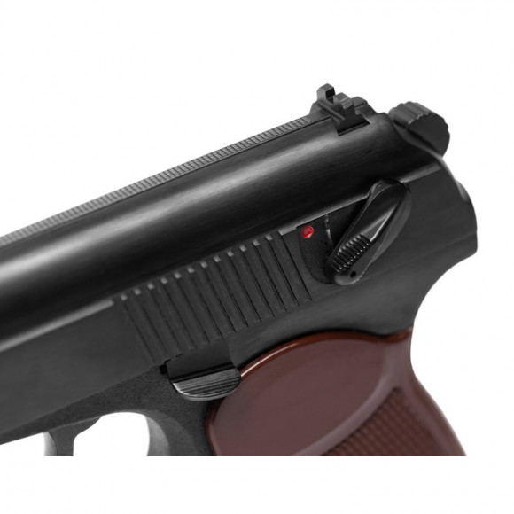 Пневматический пистолет МР-654К-20 обновленная рукоятка Пневматический пистолет МР-654К-20 обновленная рукоятка