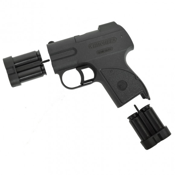 Устройство самозащиты "Пионер" к.18*51(13*50), 5 метров, 2 заряда Устройство самозащиты "Пионер" к.18*51(13*50), 5 метров, 2 заряда