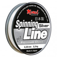 Леска MoMoi Spinning Line 100м серебрянная Леска MoMoi Spinning Line 100м серебрянная
