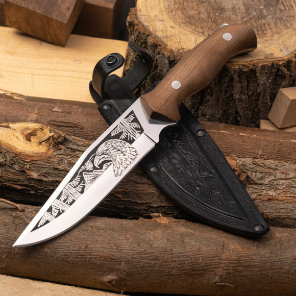 Нож охотничий Беркут, Кизляр, сталь AUS-8, клинок-160мм., дерево Нож охотничий Беркут, Кизляр, сталь AUS-8, клинок-160мм., дерево