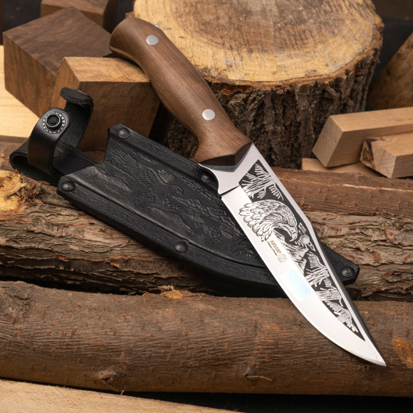 Нож охотничий Беркут, Кизляр, сталь AUS-8, клинок-160мм., дерево Нож охотничий Беркут, Кизляр, сталь AUS-8, клинок-160мм., дерево