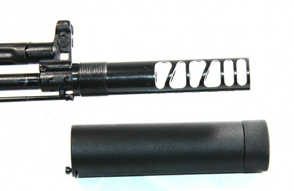 Пламегаситель "НОЧЬ-2" 411 ТКМ (9,6х53) (М16*1) подавление звука