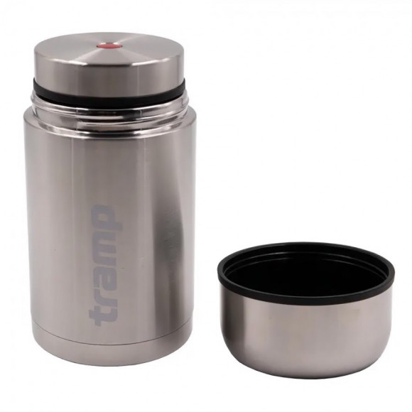 Термос TRAMP с широким горлом 1.0л  (TRC-131) серый