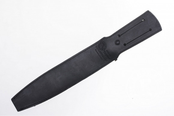 Нож охотничий КО-2, Кизляр, сталь AUS-8, клинок-202 мм., stonewash,  эластрон