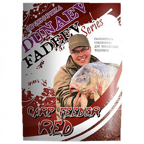 Прикорм Dunaev Fadeev Feeder Carp Red 1кг