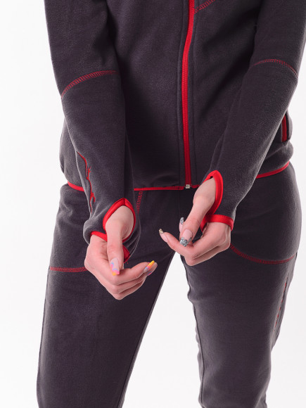 Костюм Triton RICH женский (флис/серый) Костюм Triton RICH женский (флис/серый)