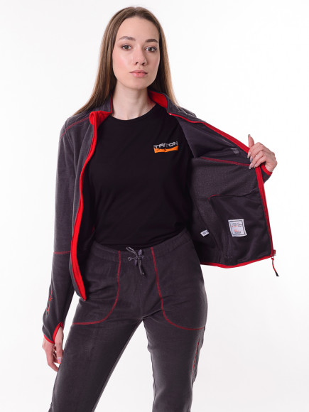 Костюм Triton RICH женский (флис/серый) Костюм Triton RICH женский (флис/серый)