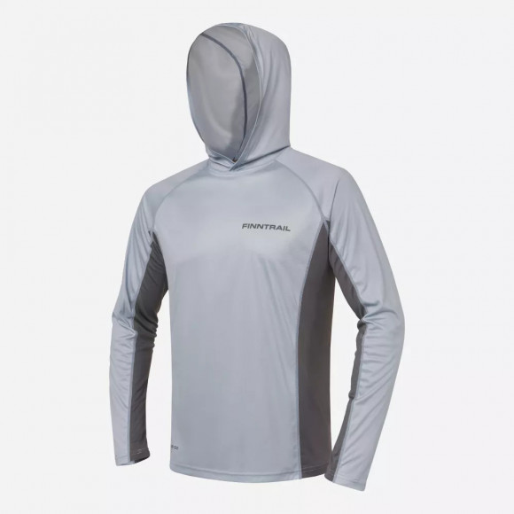 Лонгслив Finntrail Wave Big Logo Grey (6614)