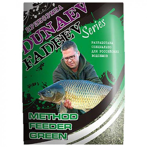 Прикорм Dunaev Fadeev Feeder Method Green 1кг