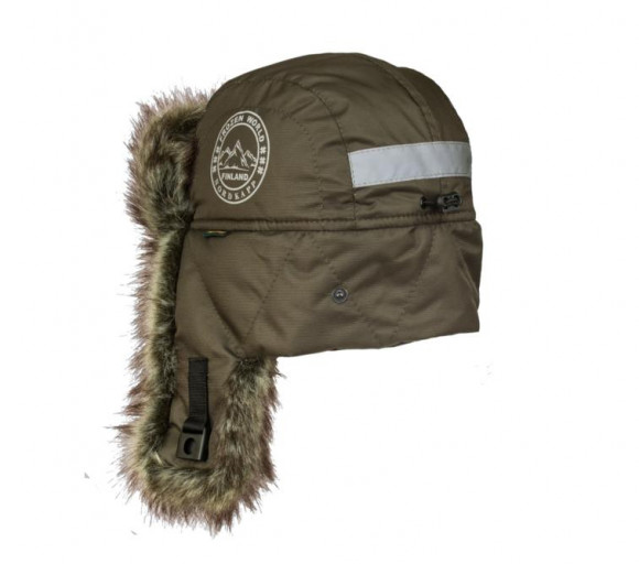 Шапка-ушанка NordKapp Talvi Badger MX Green (Hipora/барсук ) арт. 576 Шапка-ушанка NordKapp Talvi Badger MX Green (Hipora/барсук ) арт. 576