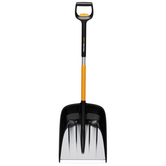 Лопата Fiskars для снега телескопическая X-Series (1057188)