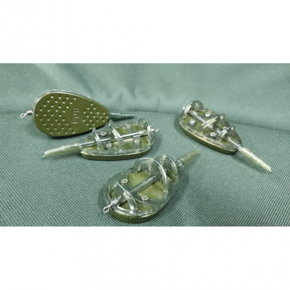 Кормушка флэт-метод KDF 44-FB   40г/50г/60г/70г/80г/90г/100г