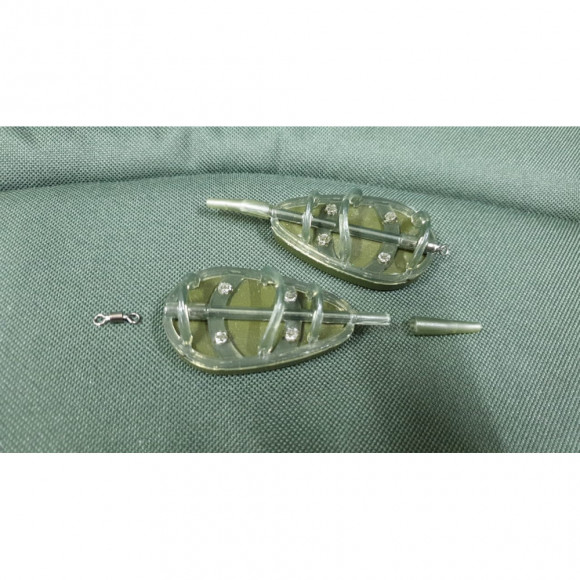 Кормушка флэт-метод KDF 44-FB   40г/50г/60г/70г/80г/90г/100г