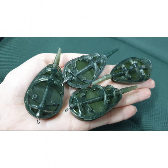 Кормушка флэт-метод KDF 44-FB   40г/50г/60г/70г/80г/90г/100г