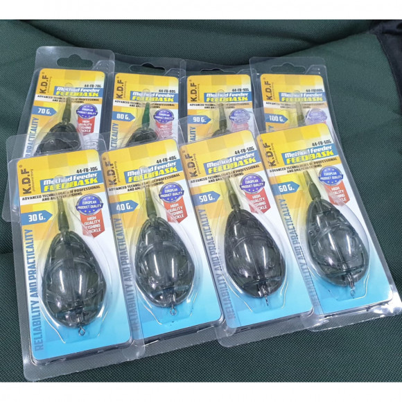 Кормушка флэт-метод KDF 44-FB   40г/50г/60г/70г/80г/90г/100г