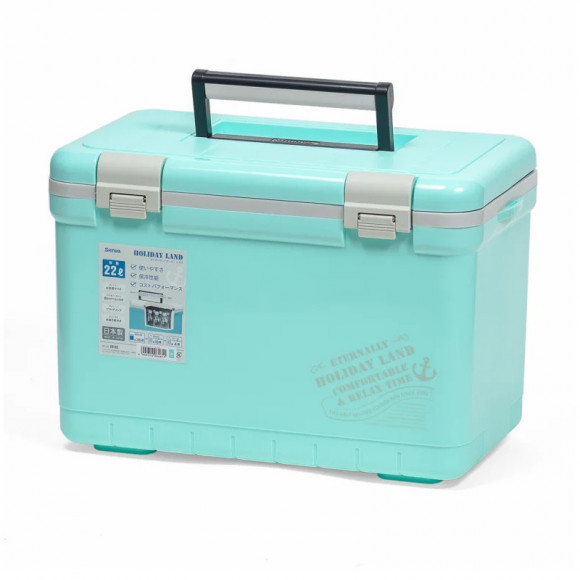 Термобокс SHINWA Holiday Land Cooler, синий