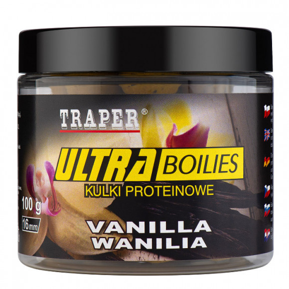 Бойлы Traper Ultra 12мм 100г Бойлы Traper Ultra 12мм 100г