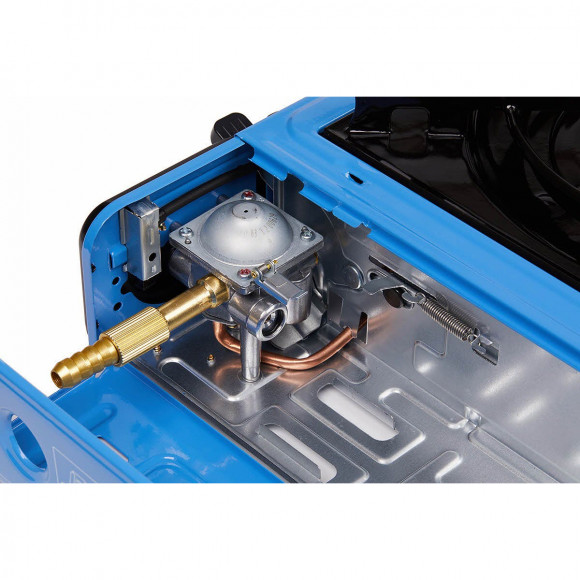 Плита настольная газовая Tourist CAMPING GURU PLUS TS-233 c переходником Плита настольная газовая Tourist CAMPING GURU PLUS TS-233 c переходником