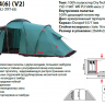 Кемпинговая палатка TRAMP Brest 4 V2 (TRT-82)