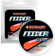 Резина для фидерной оснастки Feeder Gum Dunaev Black длина 5м диаметр 0.8мм Резина для фидерной оснастки Feeder Gum Dunaev Black длина 5м диаметр 0.8мм