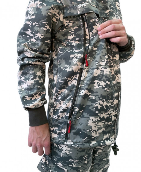 Костюм РО Шервуд подростковый твил, серый КМФ