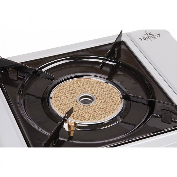 Плита настольная газовая Tourist KERAMIK GURU TS-200 керамическая Плита настольная газовая Tourist KERAMIK GURU TS-200 керамическая