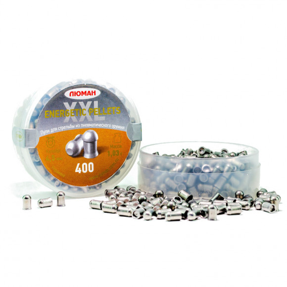 Пуля для пневматики Люман Energetic pellets XXL 1,03г (400шт)