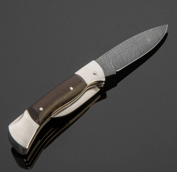 Нож складной ИП Семин Снайпер 3-х предметный дамасская сталь рукоять венге Нож складной ИП Семин Снайпер 3-х предметный дамасская сталь рукоять венге