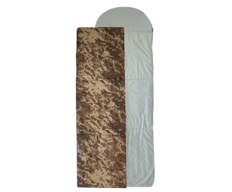 Спальный мешок-одеяло с подголовником, Русская охота Высота, камуфляж Спальный мешок-одеяло с подголовником, Русская охота Высота, камуфляж