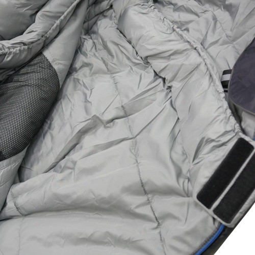 Спальный мешок BTrace Snug S (-28) серый / синий Спальный мешок BTrace Snug S (-28) серый / синий