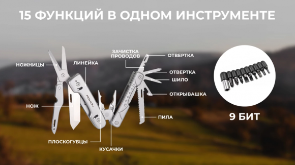 Мультитул Roxon Phantom S802 V2.0