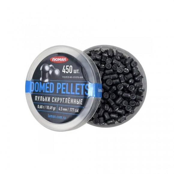 Пули для пневматики Люман Domed Pellets 0,68г Пули для пневматики Люман Domed Pellets 0,68г