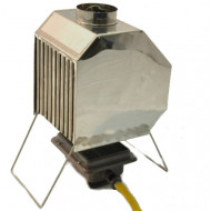 Теплообменник нержавеющий 4кВт, для газовых плиток более 3кВт Теплообменник нержавеющий 4кВт, для газовых плиток более 3кВт