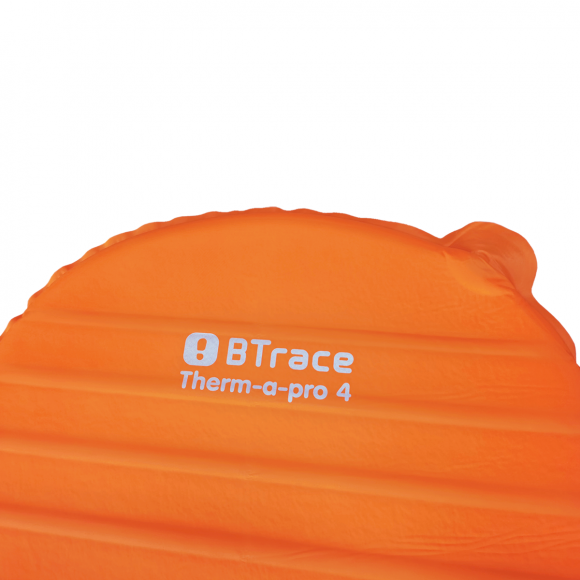 Коврик самонадувающийся  BTrace THERM-A-PRO 4  М0226  183х55х4см оранжевый