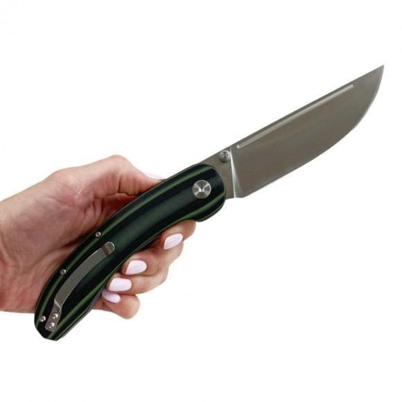 Нож складной Семин Тунгус, сталь AUS-10, рукоять G10