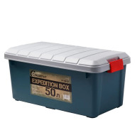 Ящик многофункциональный 50л Следопыт Expedition Box 700х360х320мм цвет зеленый/серый Ящик многофункциональный 50л Следопыт Expedition Box 700х360х320мм цвет зеленый/серый