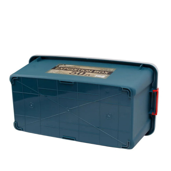Ящик многофункциональный 50л Следопыт Expedition Box 700х360х320мм цвет зеленый/серый Ящик многофункциональный 50л Следопыт Expedition Box 700х360х320мм цвет зеленый/серый