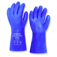Перчатки ПВХ 9314-300 Fisherman х/б подклад 300 мм
