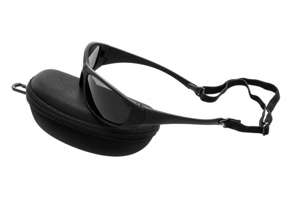 Очки поляризационные в жестком чехле цвет линз серый Premier 55404-G-С