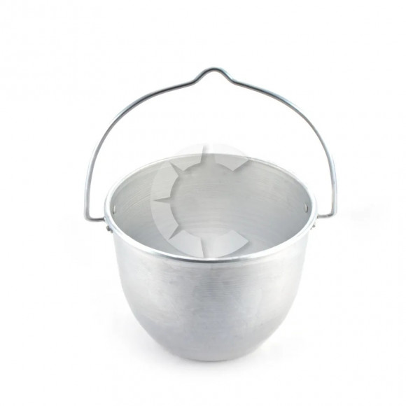 Котелок СЛЕДОПЫТ костровой конический из алюминия 2,5л/4,5л Котелок СЛЕДОПЫТ костровой конический из алюминия 2,5л/4,5л