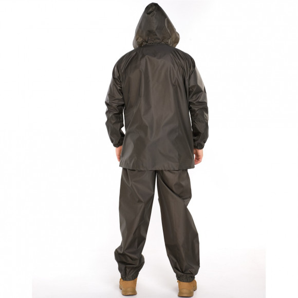 Костюм Русская охота ветровлагозащитный (ВВЗ) хаки (PU2000) Костюм Русская охота ветровлагозащитный (ВВЗ) хаки (PU2000)