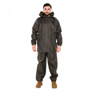 Костюм Русская охота ветровлагозащитный (ВВЗ) хаки (PU2000) Костюм Русская охота ветровлагозащитный (ВВЗ) хаки (PU2000)