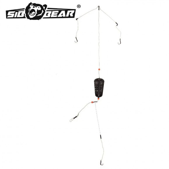 Монтаж фидерный SibBear Лыжа  40г/50г/60г/70г/90г/100г/120г